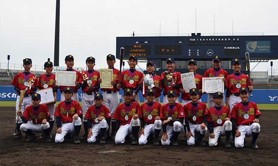 準優勝 愛媛松山ボーイズ