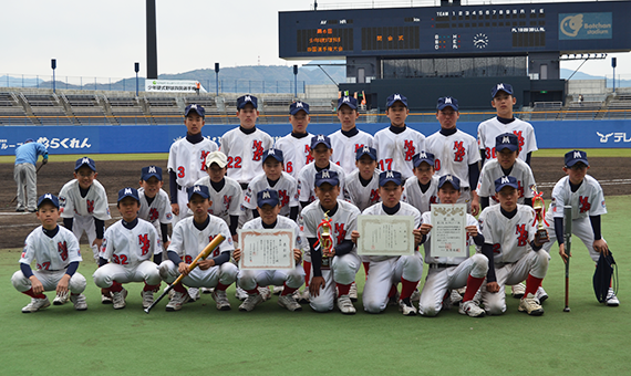 準優勝 愛媛松山ボーイズ
