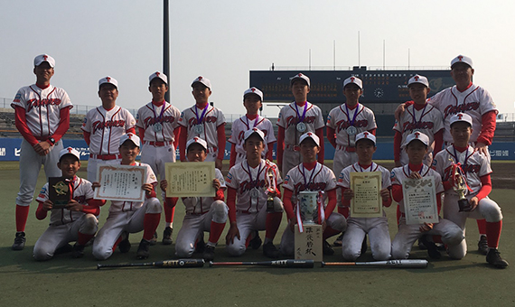 準優勝　高松リトルシニア